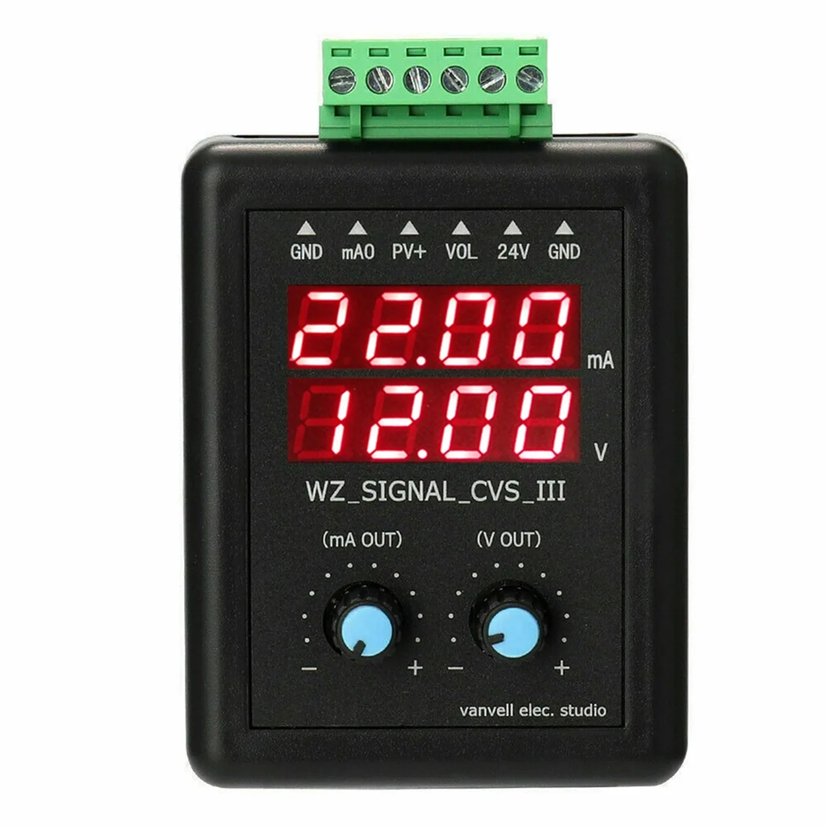 Adjustable 4-20Ma Signal Generator 24V Current Voltage Transmitter Calibrator 0-10V Constant Current Source
Adjustable 4-20Ma Signal Generator 24V Current Voltage Transmitter Calibrator 0-10V Constant Current Source