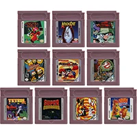 

Video Game Cartridge 16 Bit Game Console Card for GBC Puzzle Games Series Amazing Tater Tetris DX