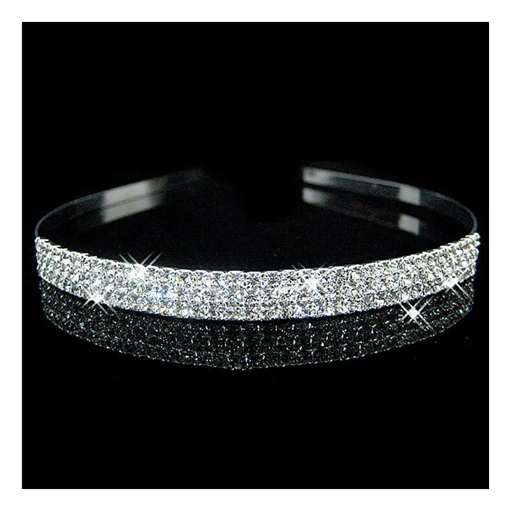Rhinestone Bride Headpiece Shiny Beaded Headband Simple Bendable Hair Hoop Adjustable Size Handmade Hair Jewelry
Rhinestone Bride Headpiece Shiny Beaded Headband Simple Bendable Hair Hoop Adjustable Size Handmade Hair Jewelry