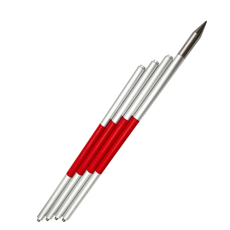 Threaded Post Prismatic Stainless Steel Tip Wear-resistant 4 Poles Aluminum Alloy For Total Station Durable Brand New
Threaded Post Prismatic Stainless Steel Tip Wear-resistant 4 Poles Aluminum Alloy For Total Station Durable Brand New