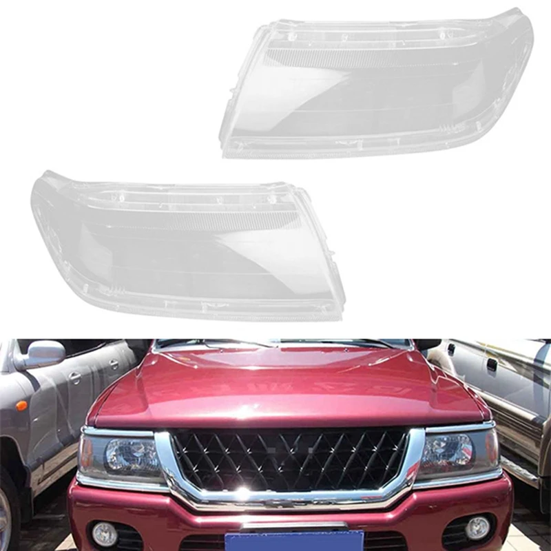 1Pair Car Headlight Shell Lamp Shade Transparent Lens Cover Headlight Cover For Mitsubishi Sport Pajero Race
1Pair Car Headlight Shell Lamp Shade Transparent Lens Cover Headlight Cover For Mitsubishi Sport Pajero Race