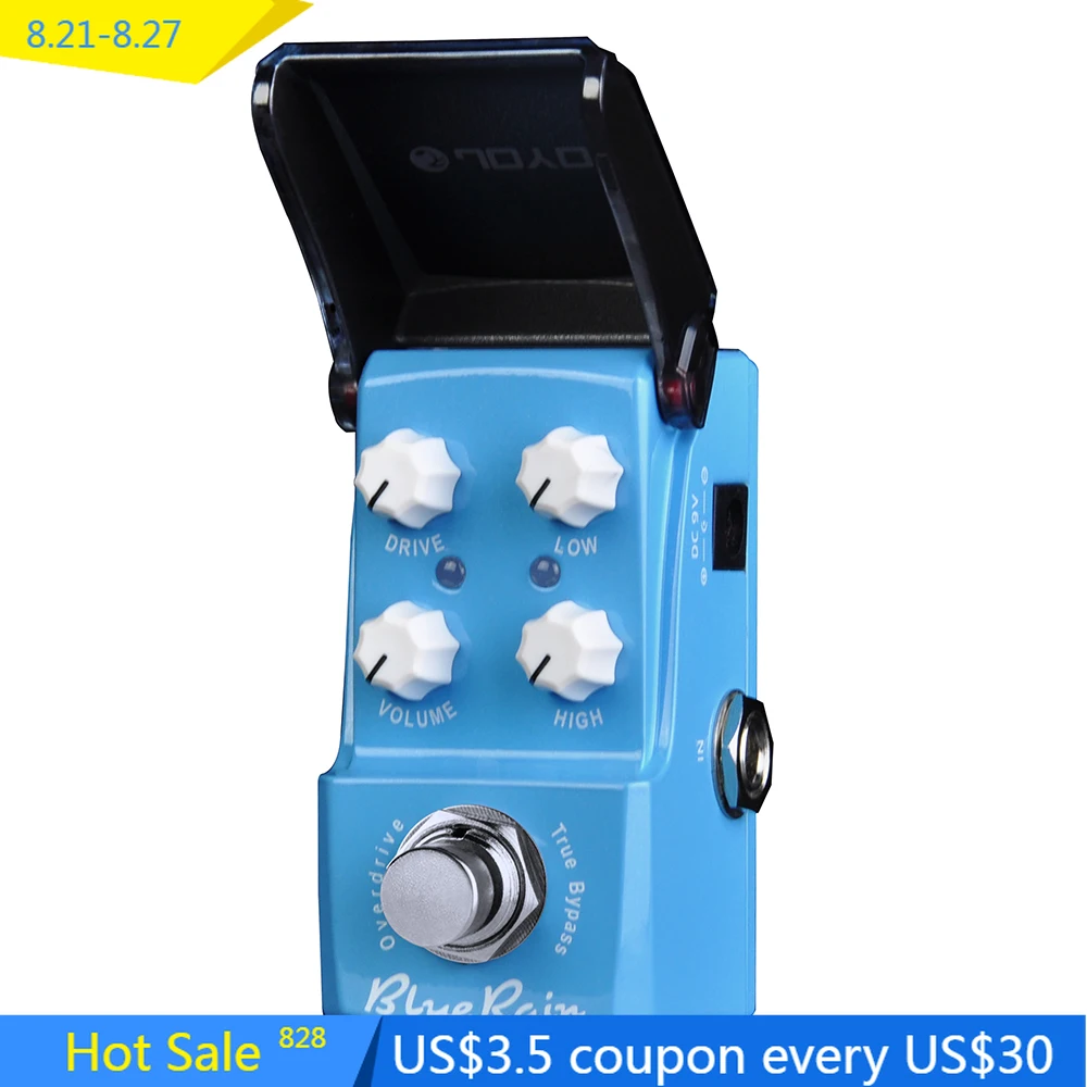 JOYO JF-311 for Boogie Blue Rain Punk Voice Clear Simulator Guitar Pedal Overdrive Pedal Effect For Guitar Electric True Bypass
JOYO JF-311 for Boogie Blue Rain Punk Voice Clear Simulator Guitar Pedal Overdrive Pedal Effect For Guitar Electric True Bypass