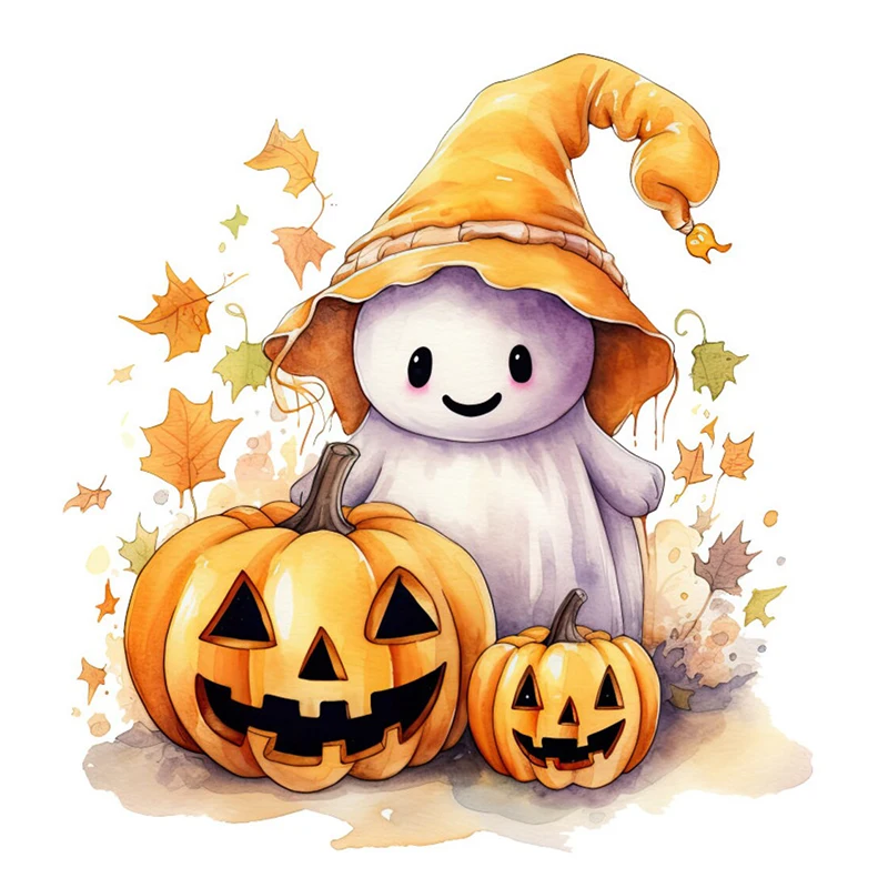 ПВХ наклейка на стену тыква и призрак
ПВХ наклейка на стену тыква и призрак