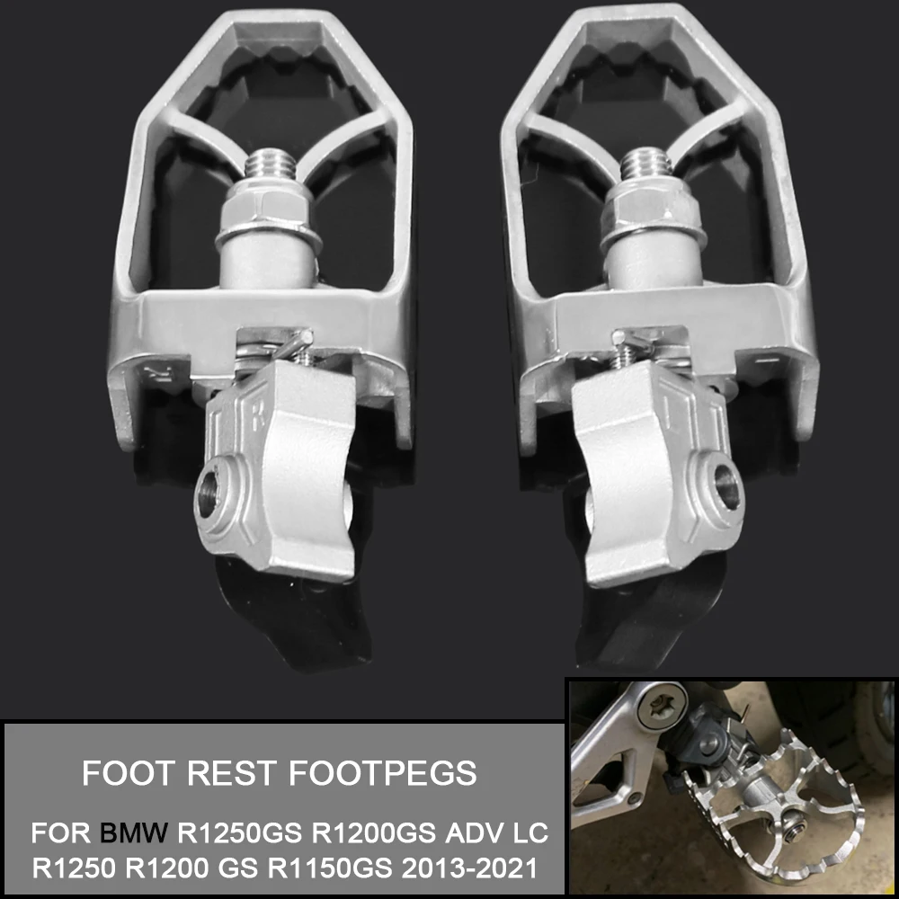 Stainless Steel Foot Pegs Adventure Foot Rest Footpegs Foot rest For BMW R1250GS R1200GS Adv Lc R1250 R1200 GS R1150GS 2013-2021
Stainless Steel Foot Pegs Adventure Foot Rest Footpegs Foot rest For BMW R1250GS R1200GS Adv Lc R1250 R1200 GS R1150GS 2013-2021