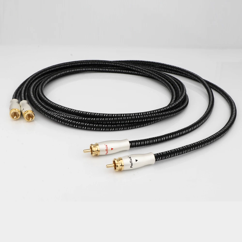 Pair Preffair X430 OCC Copper Silver Plated Singled Wire Hi-End Audio Interconnect RCA Cable Audioc Video Extend Line
Pair Preffair X430 OCC Copper Silver Plated Singled Wire Hi-End Audio Interconnect RCA Cable Audioc Video Extend Line
