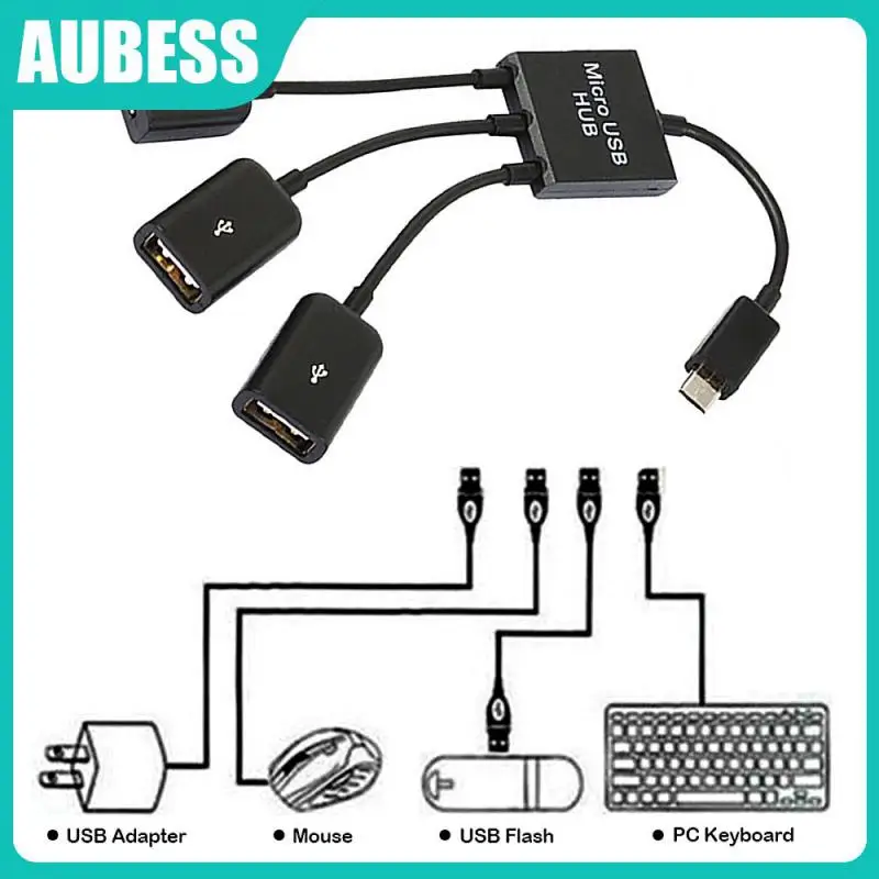 Usb Port Adapters Lightweight Micro Otg Portable 3 In1 Adapter Cable Otg For Android Tablet Mobile Phone Mouse Adapter Game 
Usb Port Adapters Lightweight Micro Otg Portable 3 In1 Adapter Cable Otg For Android Tablet Mobile Phone Mouse Adapter Game