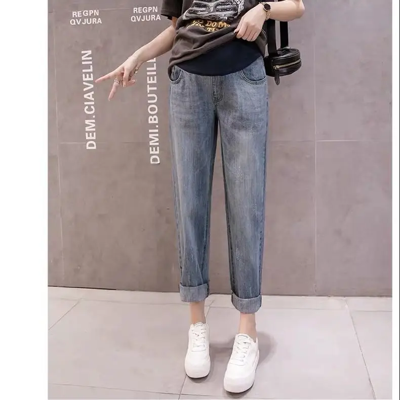 New Cotton Soft Maternity Pants Maternity Jeans Summer Dress High Waist Abdomen Thickened Loose Wide Leg Pants
New Cotton Soft Maternity Pants Maternity Jeans Summer Dress High Waist Abdomen Thickened Loose Wide Leg Pants