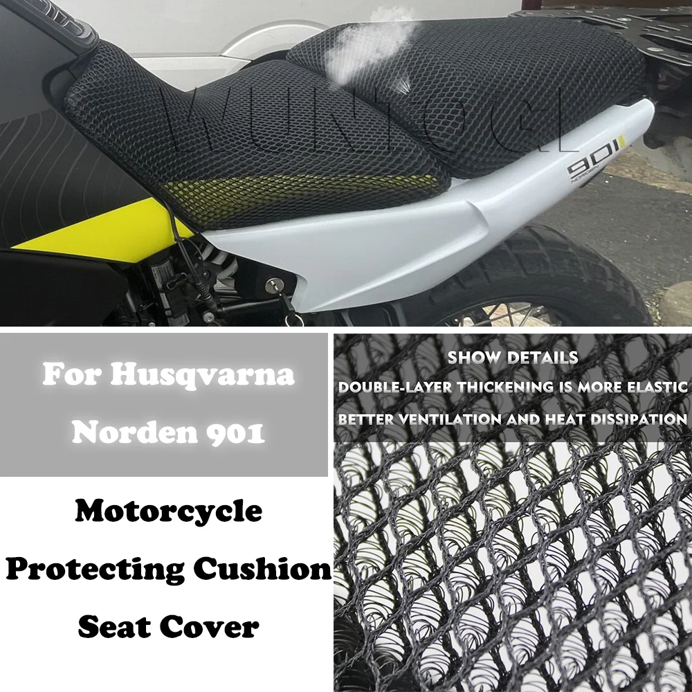 For Husqvarna Norden 901 Seat Covers Norden901 3D Breathable Seat Cushion Motorcycle Insulation Nylon Fabric Saddle Seat Covers 
For Husqvarna Norden 901 Seat Covers Norden901 3D Breathable Seat Cushion Motorcycle Insulation Nylon Fabric Saddle Seat Covers