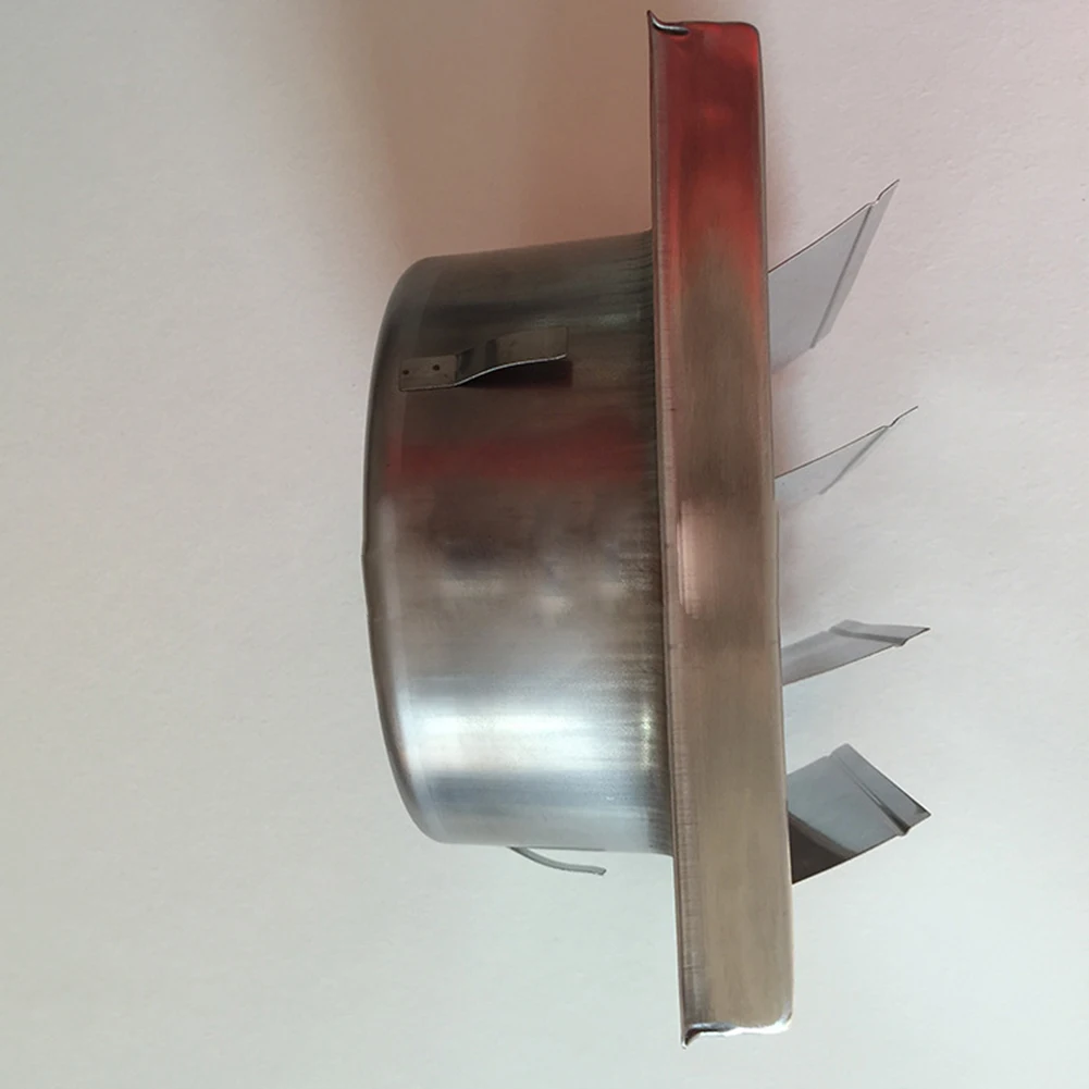 Rainproof Cap Stainless Steel Vent Silver Stylish Anti-rust External Modern Homes Movable Square Vents 125/150mm
Rainproof Cap Stainless Steel Vent Silver Stylish Anti-rust External Modern Homes Movable Square Vents 125/150mm