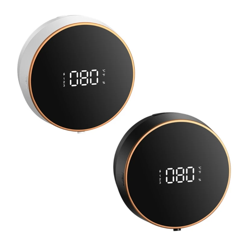 Бесконтактный автоматический дозатор мыла для ванной комнаты, настенный дозатор мыла с полноэкранным дисплеем, 300 мл, большая емкость 
Бесконтактный автоматический дозатор мыла для ванной комнаты, настенный дозатор мыла с полноэкранным дисплеем, 300 мл, большая емкость