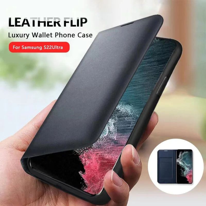 

Flip Leather Wallet Phone Case For Samsung Galaxy Note 10 Pro 9 8 S10E S10 S9 S8 Plus S7 S6 Edge A80 A70 A60 A50 A30 Back Cover