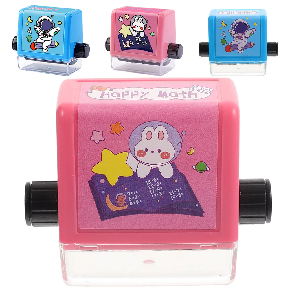 4 Sets Math Roller Stamp Learning Toy Small Children's Toys Cartoon Plastic Multiplication Child Ink
4 Sets Math Roller Stamp Learning Toy Small Children's Toys Cartoon Plastic Multiplication Child Ink