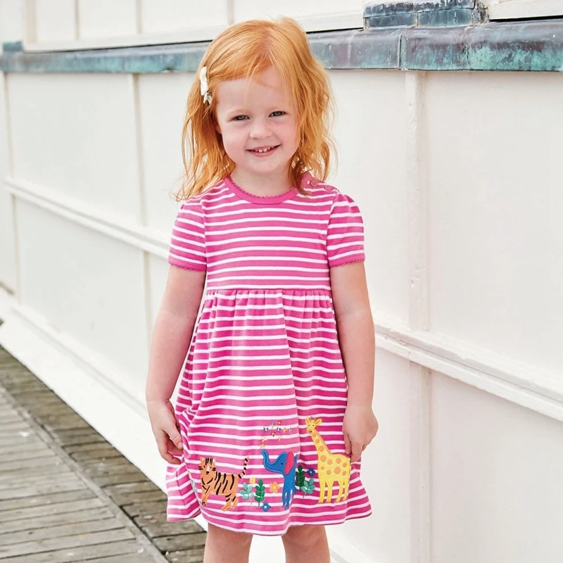 Summer For Girls Party Princess Dresses Kids Cartoon Pictures Embroidery Flowers Baby Tutu Frock Children Clothing 2-7 Years
Summer For Girls Party Princess Dresses Kids Cartoon Pictures Embroidery Flowers Baby Tutu Frock Children Clothing 2-7 Years