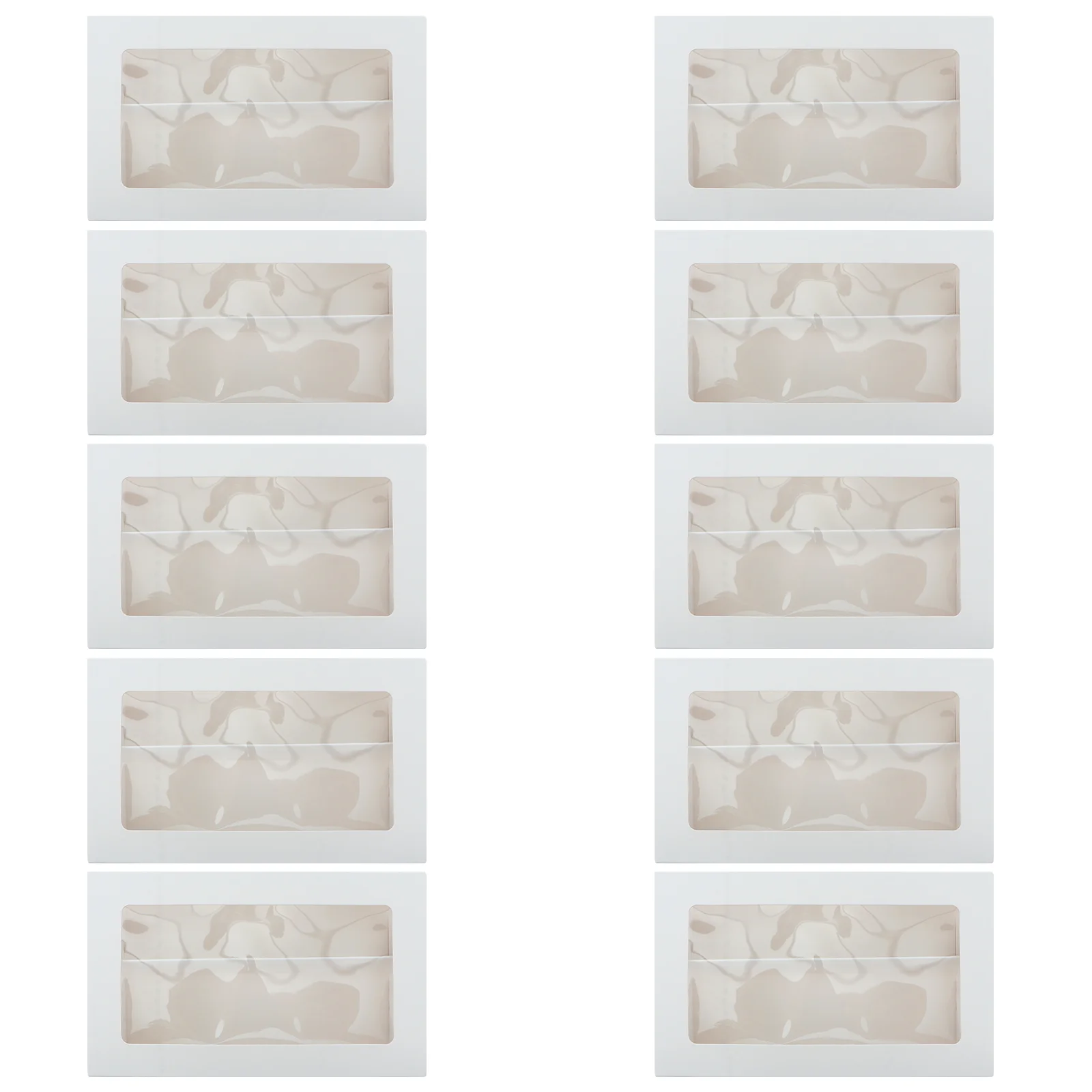 10pcs Macarons Cake Boxes Paper Dessert Storage Containers with Clear Window 
10pcs Macarons Cake Boxes Paper Dessert Storage Containers with Clear Window