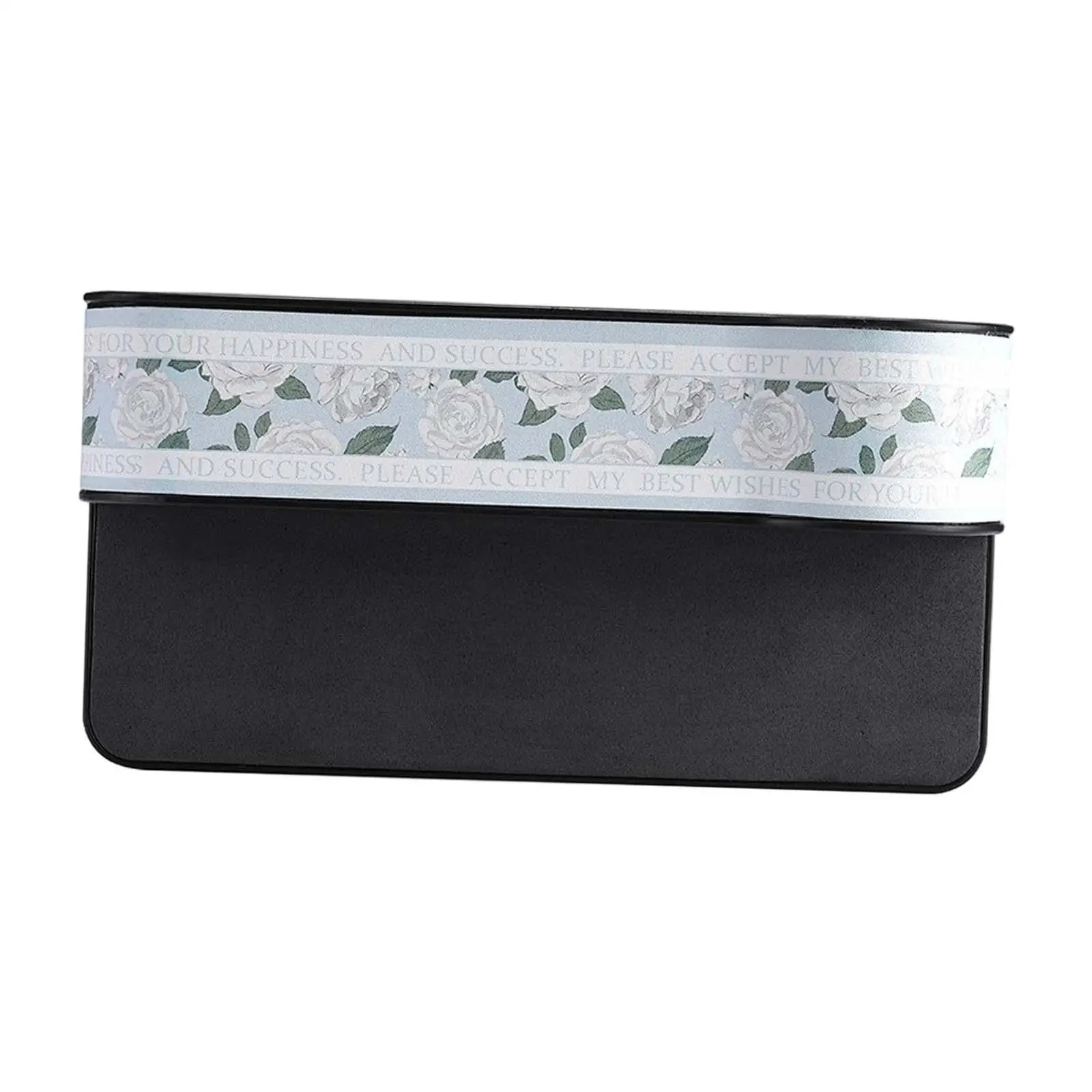 Универсальный автомобильный разрезной ящик для хранения с держателем для бутылки с цветочным узором 
Универсальный автомобильный разрезной ящик для хранения с держателем для бутылки с цветочным узором