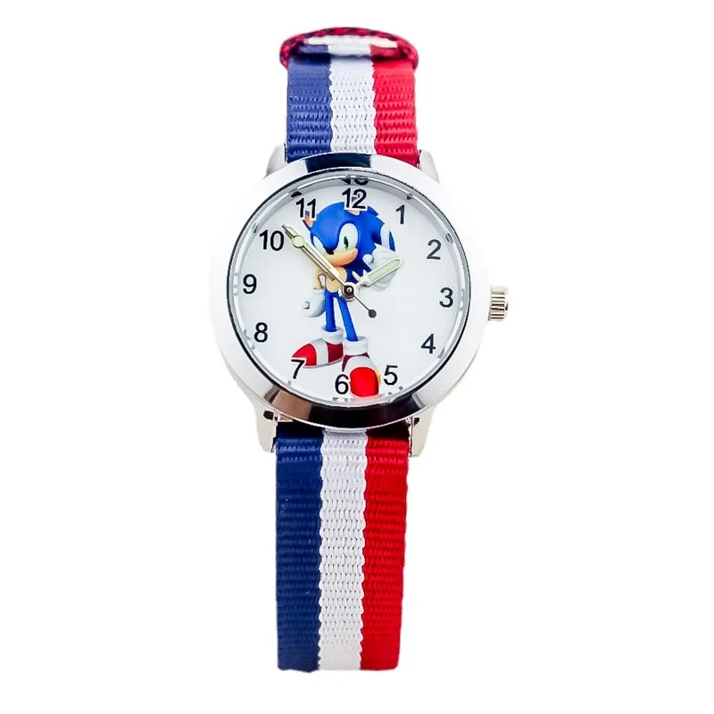 New Sonic Children's Watch Anime Character Cartoon Luminous Pointer Canvas Strap Electronic Quartz Watch Kids Birthday Gifts
New Sonic Children's Watch Anime Character Cartoon Luminous Pointer Canvas Strap Electronic Quartz Watch Kids Birthday Gifts