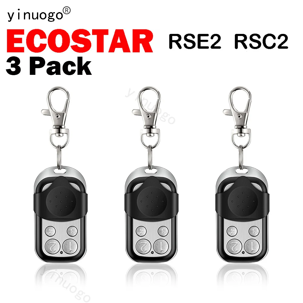3 шт. ECOSTAR RSC2 RSE2 433 МГц пульт дистанционного управления для гаражной двери совместимый с HORMANN Ecostar Открыватель для гаражной двери 433,92 МГц с неп...
3 шт. ECOSTAR RSC2 RSE2 433 МГц пульт дистанционного управления для гаражной двери совместимый с HORMANN Ecostar Открыватель для гаражной двери 433,92 МГц с неп...