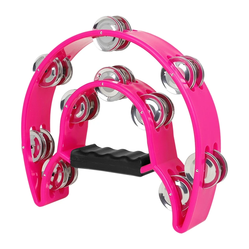 Tambourine Double Layer Hand Bell Drum Percussion Musical Instruments For Home Bar KTV Party Moon Drum
Tambourine Double Layer Hand Bell Drum Percussion Musical Instruments For Home Bar KTV Party Moon Drum