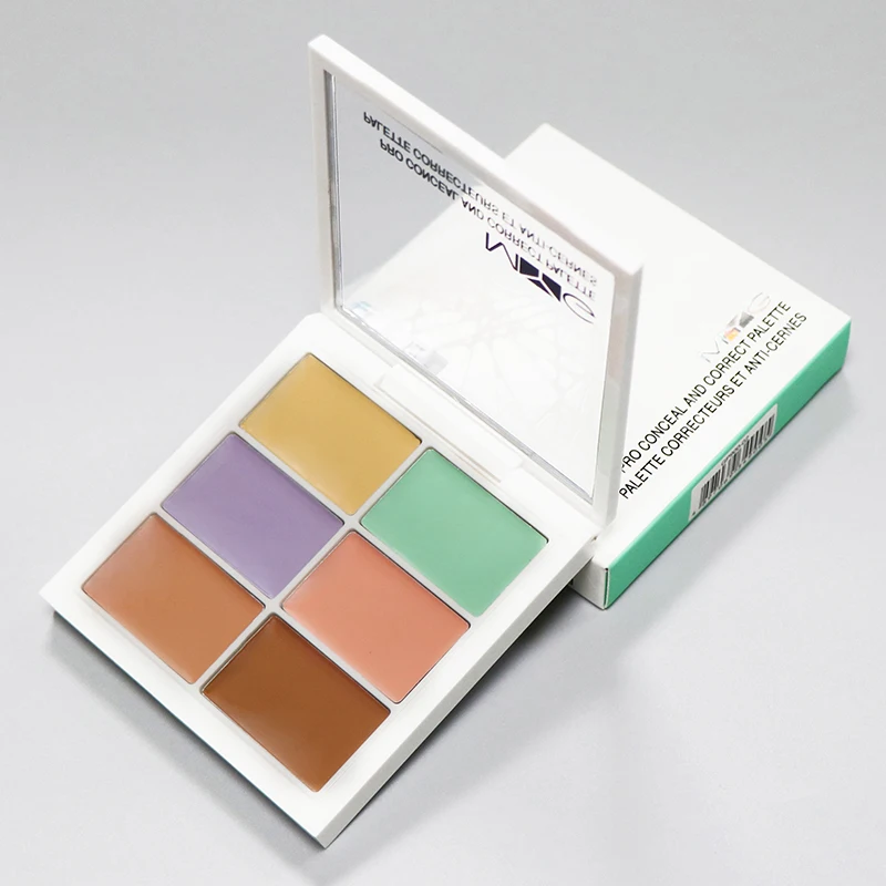 6 ColorConcealer Palette Bronzer Contouring Makeup Long Lasting 3d Face Concealer Cream
6 ColorConcealer Palette Bronzer Contouring Makeup Long Lasting 3d Face Concealer Cream