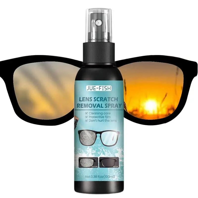 100ml Eyeglass Scratch Removal Spray Anti Fog Screen Optical Equipment Lens Scratch Remover Natural Lens Cleaner Anti Misting
100ml Eyeglass Scratch Removal Spray Anti Fog Screen Optical Equipment Lens Scratch Remover Natural Lens Cleaner Anti Misting