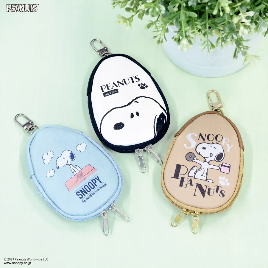 Снупи Чарли коричневый деревянный складной плюшевый мультяшный милый выдвижной подвесной ключ сумка для хранения аниме плюшевые игрушки д...