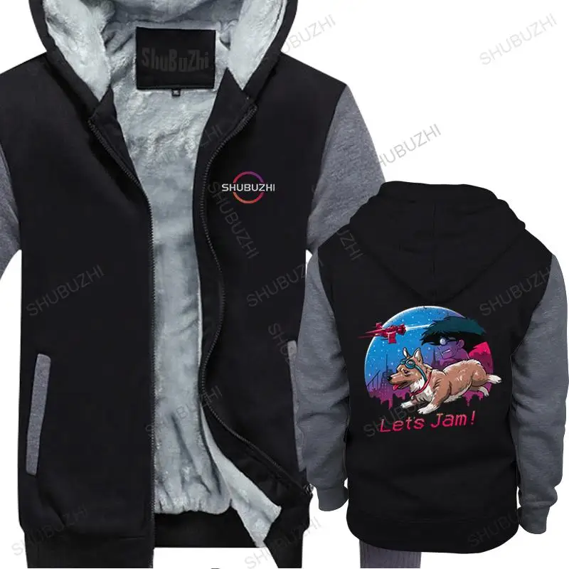 Personality Cowboy Bebop Let's Jam thick hoodie Men Soft Cotton Spike Spiegel Corgi sweatshirt Japan Anime Manga fleece jacket
Personality Cowboy Bebop Let's Jam thick hoodie Men Soft Cotton Spike Spiegel Corgi sweatshirt Japan Anime Manga fleece jacket
