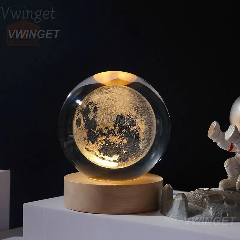 3d Crystal Lamp Ramadan Decoration Night Lamp Luminous Mood Light Room Decor Glowing Planetary Galaxy Night Light Bedside Lights
3d Crystal Lamp Ramadan Decoration Night Lamp Luminous Mood Light Room Decor Glowing Planetary Galaxy Night Light Bedside Lights