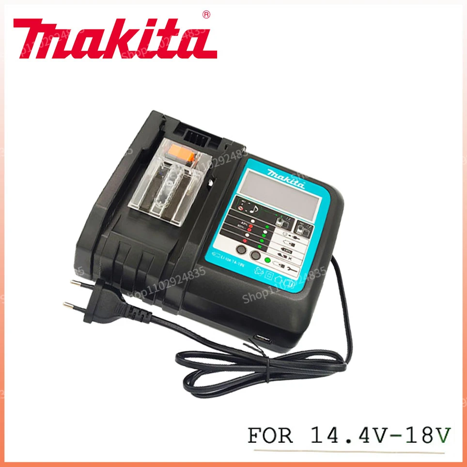 DC18RC Makita 18V 14.4V li-ion battery charger for Makita charger BL1860 BL1860B BL1850 1BL1830 Bl1430 DC18RC DC18RA power tool
DC18RC Makita 18V 14.4V li-ion battery charger for Makita charger BL1860 BL1860B BL1850 1BL1830 Bl1430 DC18RC DC18RA power tool