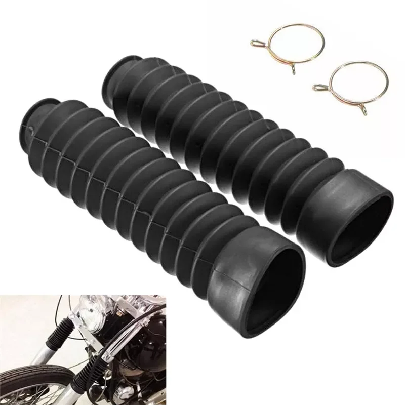 Motorcycle Front Fork Cover Protector 2pcs Universal Solide Durable Convenient Gaiters Gators Boot High Quality Rubber#262811
Motorcycle Front Fork Cover Protector 2pcs Universal Solide Durable Convenient Gaiters Gators Boot High Quality Rubber#262811
