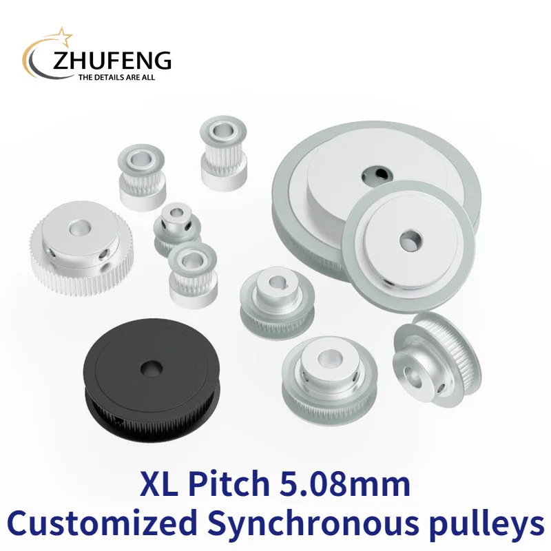 Madifier Inch Trapezoid XL Synchronous pulley pitch 5.08mm wheel Gear Manufacture Customizing all kinds of XL Timing pulley Belt
Madifier Inch Trapezoid XL Synchronous pulley pitch 5.08mm wheel Gear Manufacture Customizing all kinds of XL Timing pulley Belt
