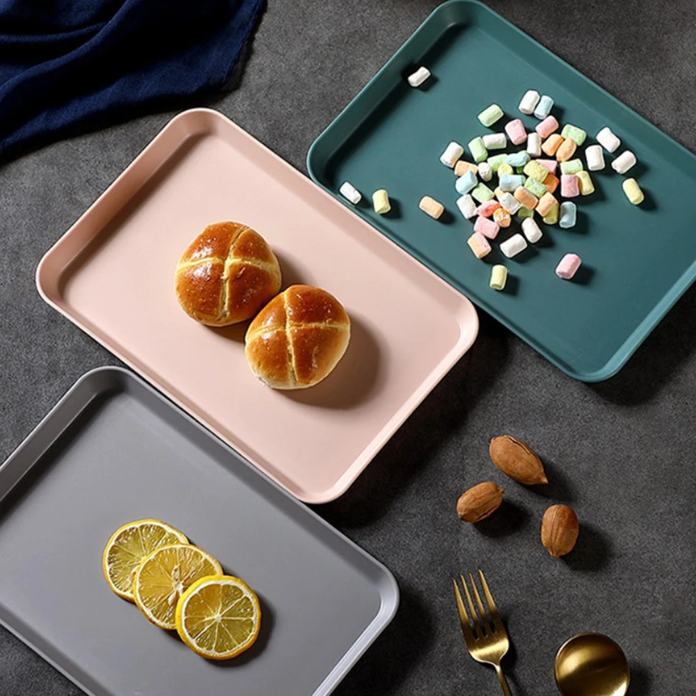 Plastic Tray Food Grade PP Tray Anti Slip Serving Tray Household Rectangular Storage Tray For Vegetable Drink Cup Tea Cup
Plastic Tray Food Grade PP Tray Anti Slip Serving Tray Household Rectangular Storage Tray For Vegetable Drink Cup Tea Cup