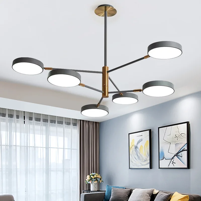 Nordic Makaron Led Ceiling Chandelier Lamp Modern Living Room Iron Art Dining Room Lighting Bedroom Decor Hanging Light Fixture
Nordic Makaron Led Ceiling Chandelier Lamp Modern Living Room Iron Art Dining Room Lighting Bedroom Decor Hanging Light Fixture
