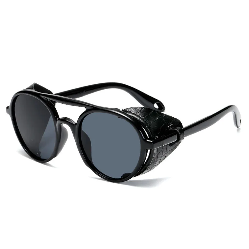 Fashion Steampunk Sunglasses Brand Design Round Shades Men Women Vintage Punk Sun glasses UV400 Eyewear Oculos de sol
Fashion Steampunk Sunglasses Brand Design Round Shades Men Women Vintage Punk Sun glasses UV400 Eyewear Oculos de sol