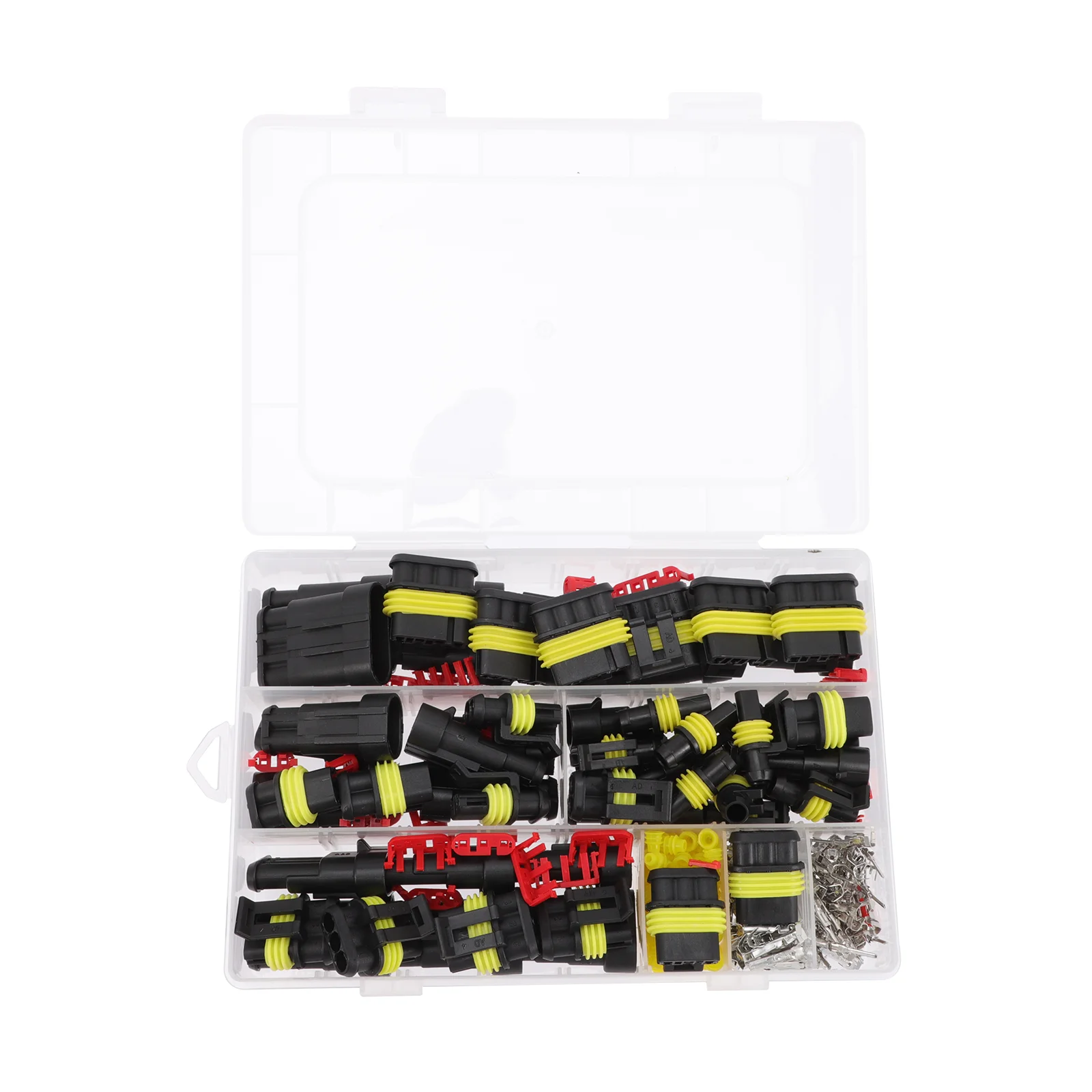 1 Set Electrical Connectors Kit Waterproof Automotive Electrical Wiring Connector
1 Set Electrical Connectors Kit Waterproof Automotive Electrical Wiring Connector