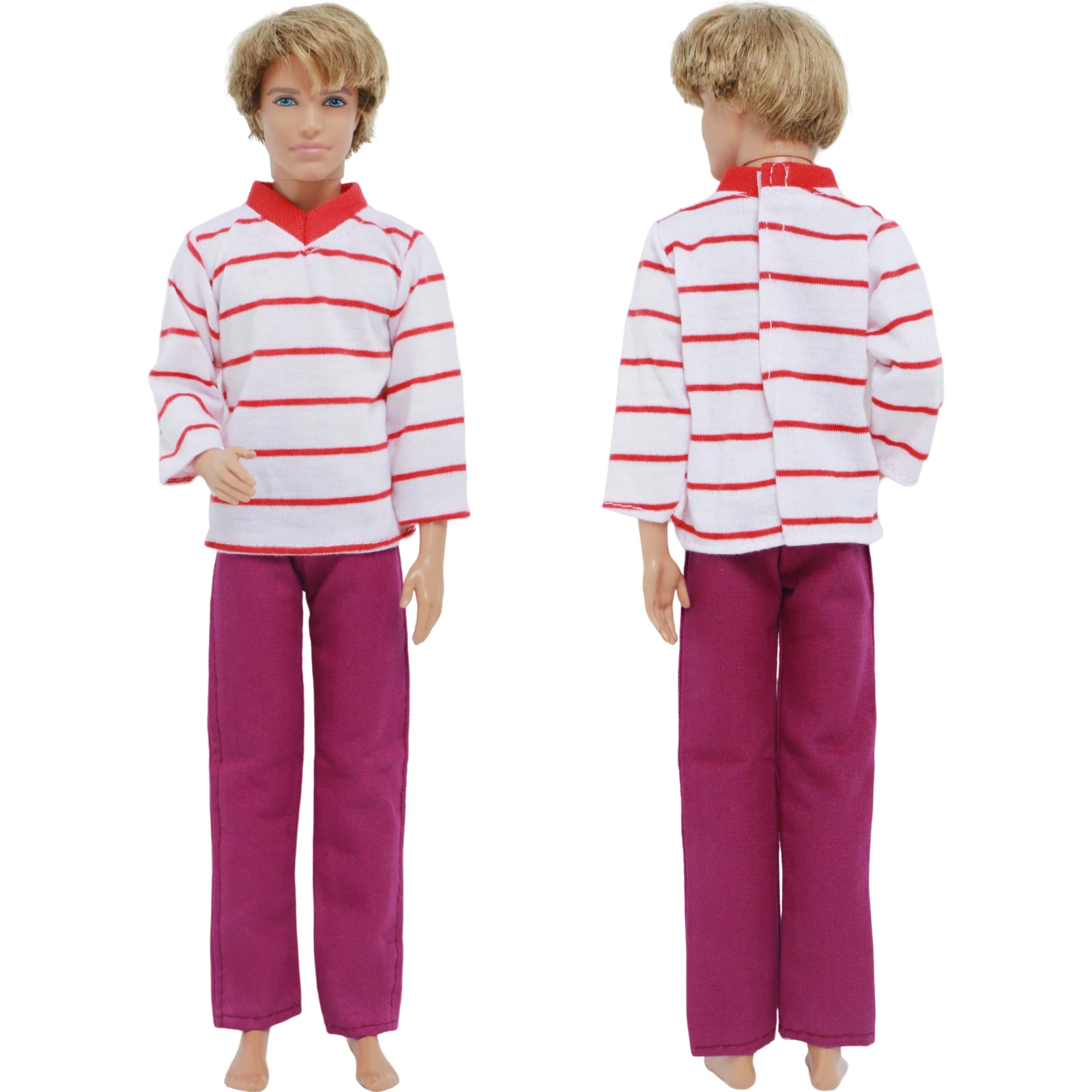 1 комплект модный наряд для куклы мужская повседневная одежда Смешанная