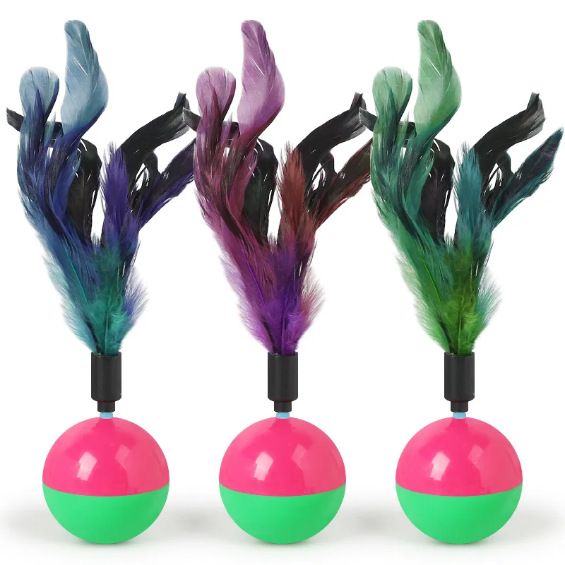 HUIJI 1 Pc Pet Toy Tumbler Pipi Amoy Cat Tumbler Gnaw Badminton Plastic Feather Model Cat Toy
HUIJI 1 Pc Pet Toy Tumbler Pipi Amoy Cat Tumbler Gnaw Badminton Plastic Feather Model Cat Toy