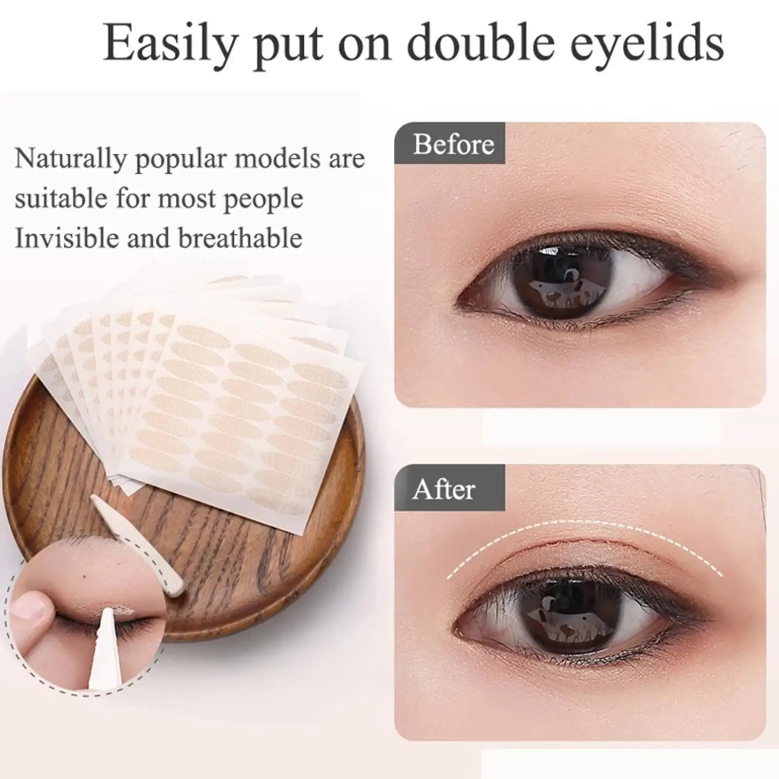 5pcs/10pcs Invisible Double Eyelid Tape with Fork Mesh Self-Adhesive Eyelid Stickers Waterproof Fiber Eyes Lift Strips Makeup
5pcs/10pcs Invisible Double Eyelid Tape with Fork Mesh Self-Adhesive Eyelid Stickers Waterproof Fiber Eyes Lift Strips Makeup