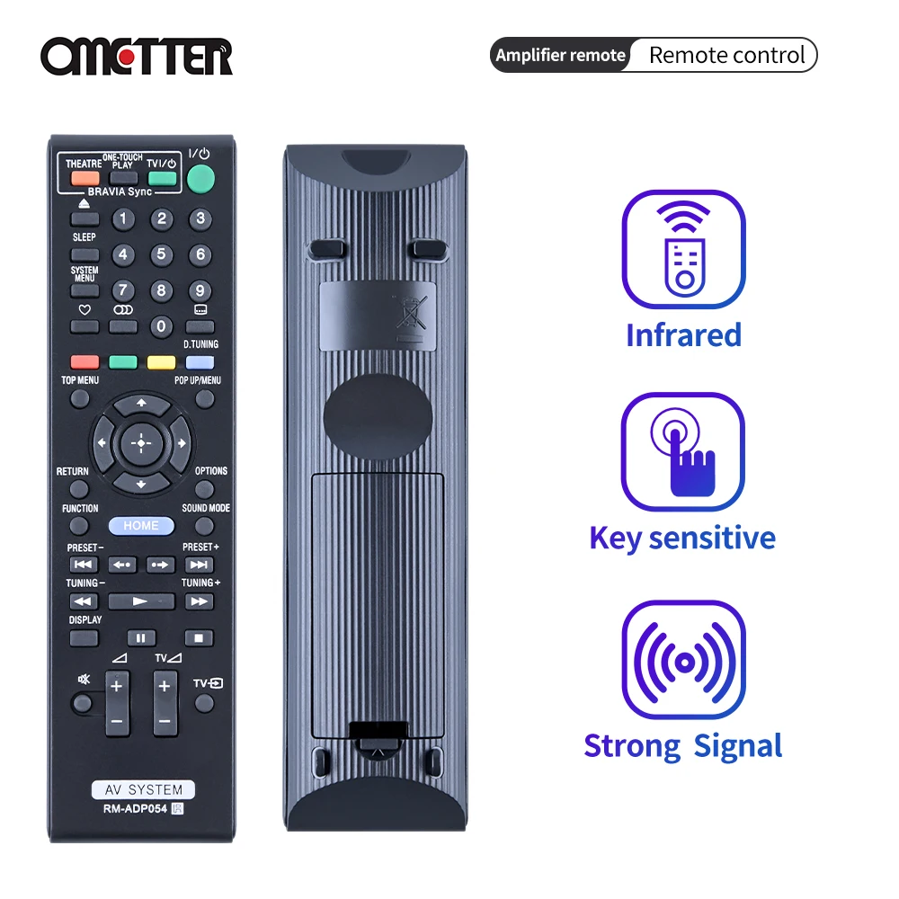 

RM-ADP054 Replaced Remote Fit for Sony Blu-ray Disc DVD Home Theater BDV-E370 BDV-E570 BDV-T57 BDV-E470 BDV-E870 BDV-T37 BDV-E97