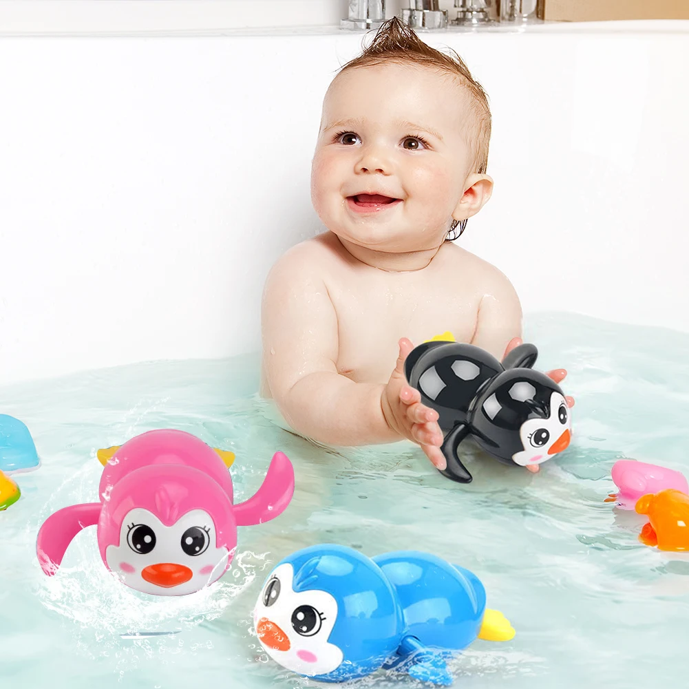 Baby Bathing Toy Shower Games Kids Bath Floating Clockwork Penguin Animal Toys Educational Learning Study Toy Gifts
Baby Bathing Toy Shower Games Kids Bath Floating Clockwork Penguin Animal Toys Educational Learning Study Toy Gifts