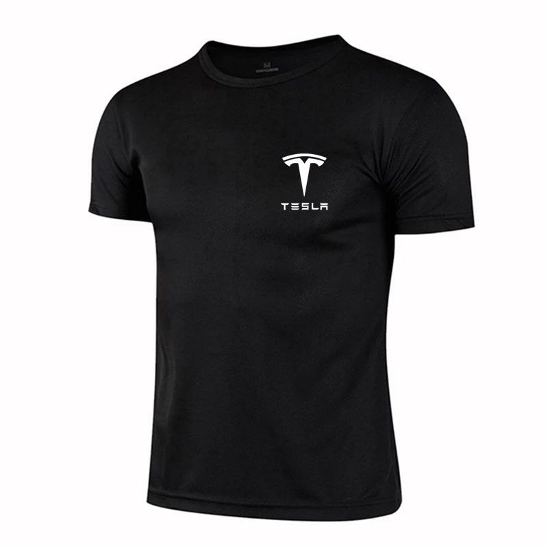 Tesla gym Running Shirt Men Short Sleeves Sport T Shirt Summer Tees&Tops Fitness Jersey Quick Dry Training Men'S Sportswear
Tesla gym Running Shirt Men Short Sleeves Sport T Shirt Summer Tees&Tops Fitness Jersey Quick Dry Training Men'S Sportswear