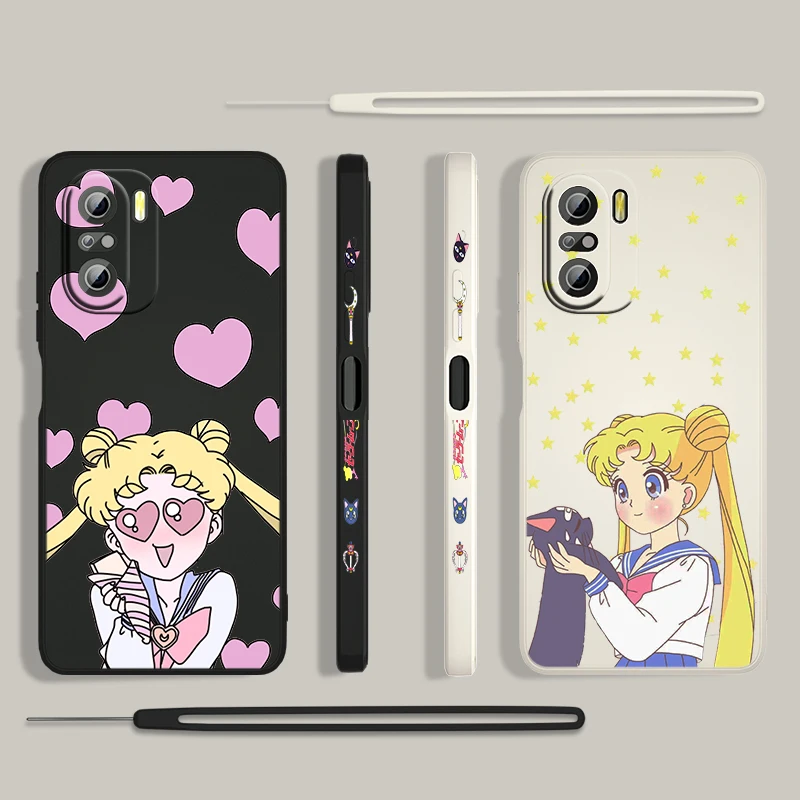 Cute Sailor Moon Girl For Xiaomi Redmi K50 Gaming 10X 9 9A 9T 9AT 8 8A 7 6A 5A 4X Pro 4G 5G Liquid Left Rope Phone Case Cover
Cute Sailor Moon Girl For Xiaomi Redmi K50 Gaming 10X 9 9A 9T 9AT 8 8A 7 6A 5A 4X Pro 4G 5G Liquid Left Rope Phone Case Cover