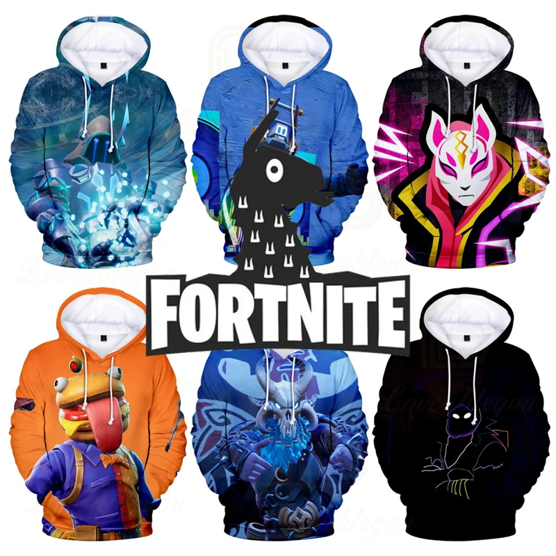 Men and Women Fortnite Hoodie Battle Royale Cartoon ESports Jacket Tops Teen Clothes Kids Hoodies 3D Harajuku Sweatshirt
Men and Women Fortnite Hoodie Battle Royale Cartoon ESports Jacket Tops Teen Clothes Kids Hoodies 3D Harajuku Sweatshirt