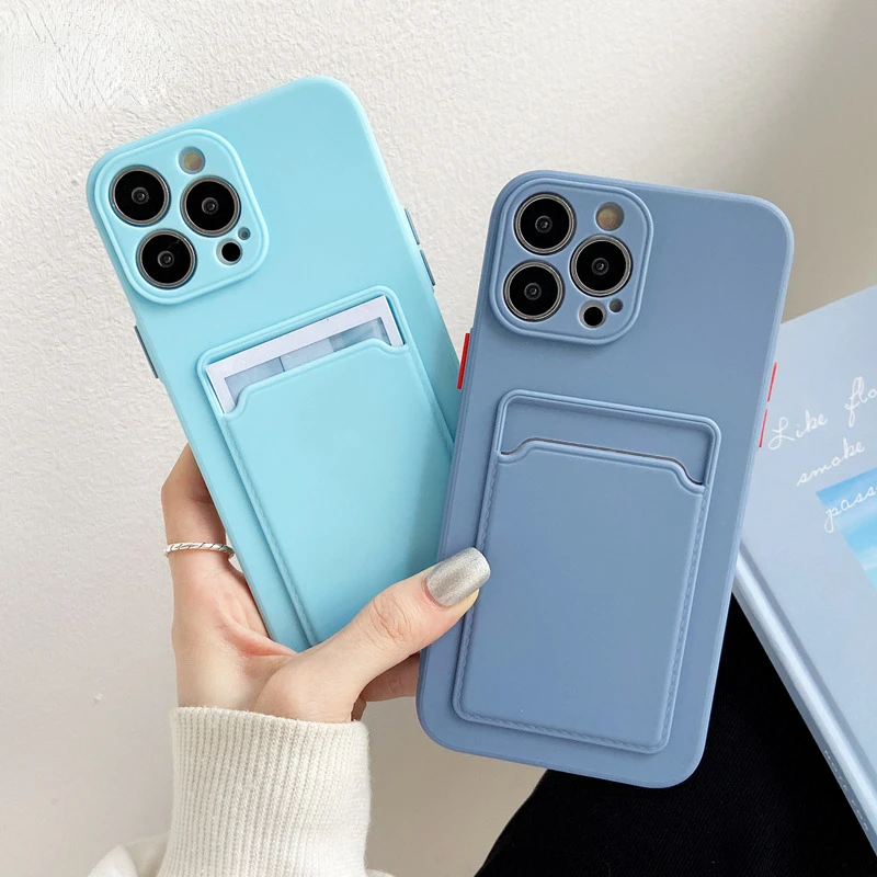 Silicone Phone Case For iPhone 11 12 13 Pro Max XR X XS Max 6 6S 7 8 Plus SE 2020 12 Mini 13 Pro Wallet Card Holder Cover
Silicone Phone Case For iPhone 11 12 13 Pro Max XR X XS Max 6 6S 7 8 Plus SE 2020 12 Mini 13 Pro Wallet Card Holder Cover