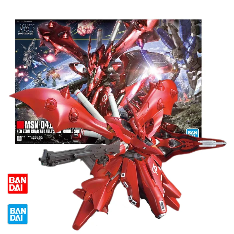In Stock Bandai HGUC 1/144 MSN-042 GUNDAM NIGHTINGALE Model Kit Anime Action Fighter Assembly robot Toy Gift for children
In Stock Bandai HGUC 1/144 MSN-042 GUNDAM NIGHTINGALE Model Kit Anime Action Fighter Assembly robot Toy Gift for children