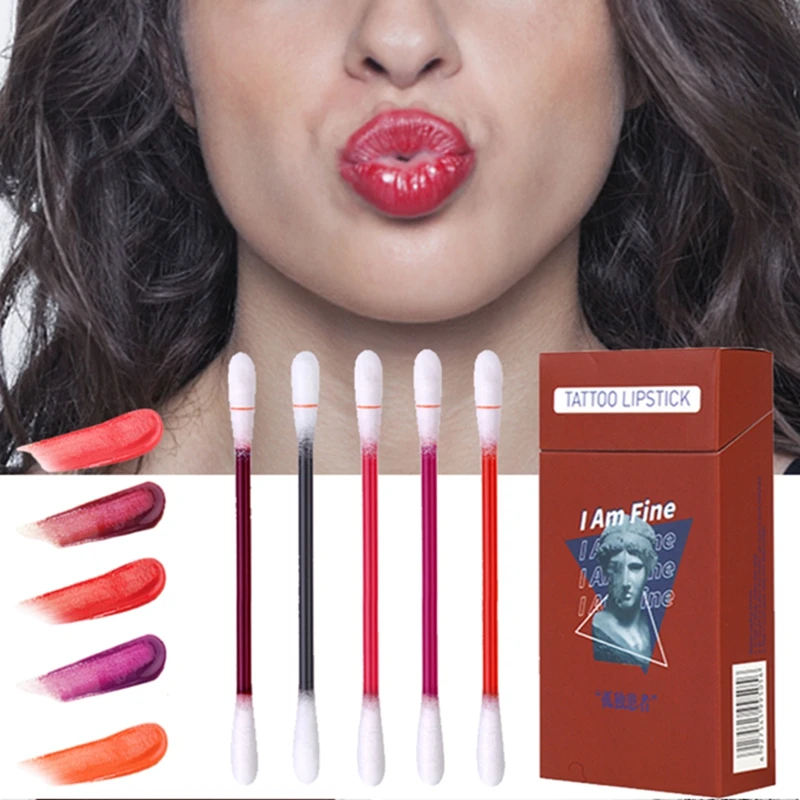 20 Pieces/Set Lipstick Cigarette Cotton Swab Lipstick Portable Waterproof Liquid Non-Stick Cup Tattoo Lipstick Lip Tint Lipgloss
20 Pieces/Set Lipstick Cigarette Cotton Swab Lipstick Portable Waterproof Liquid Non-Stick Cup Tattoo Lipstick Lip Tint Lipgloss