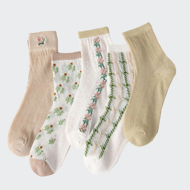 2 Pairs Vintage Print Mesh Cool Socks Women Cotton Long Thin Breathable Cute Girl Style Skarpetki Stopki Fashion New Chausette
2 Pairs Vintage Print Mesh Cool Socks Women Cotton Long Thin Breathable Cute Girl Style Skarpetki Stopki Fashion New Chausette