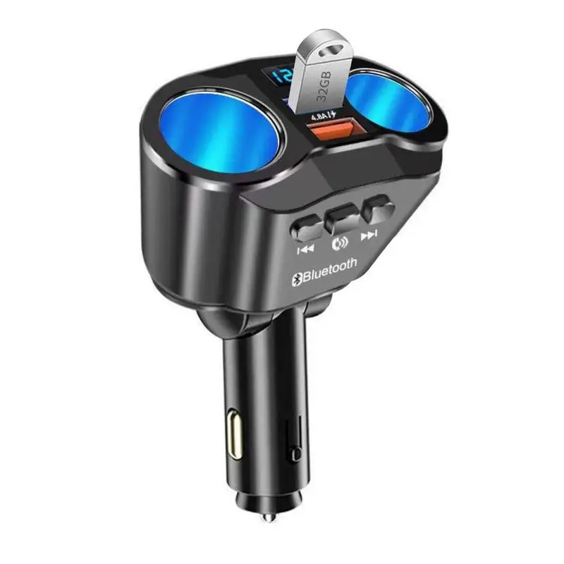 FM Transmitter Radio Receiver 90 Rotatable Wireless Transmitter Handsfree Call Car Charger Wireless FM Transmitter Radio
FM Transmitter Radio Receiver 90 Rotatable Wireless Transmitter Handsfree Call Car Charger Wireless FM Transmitter Radio