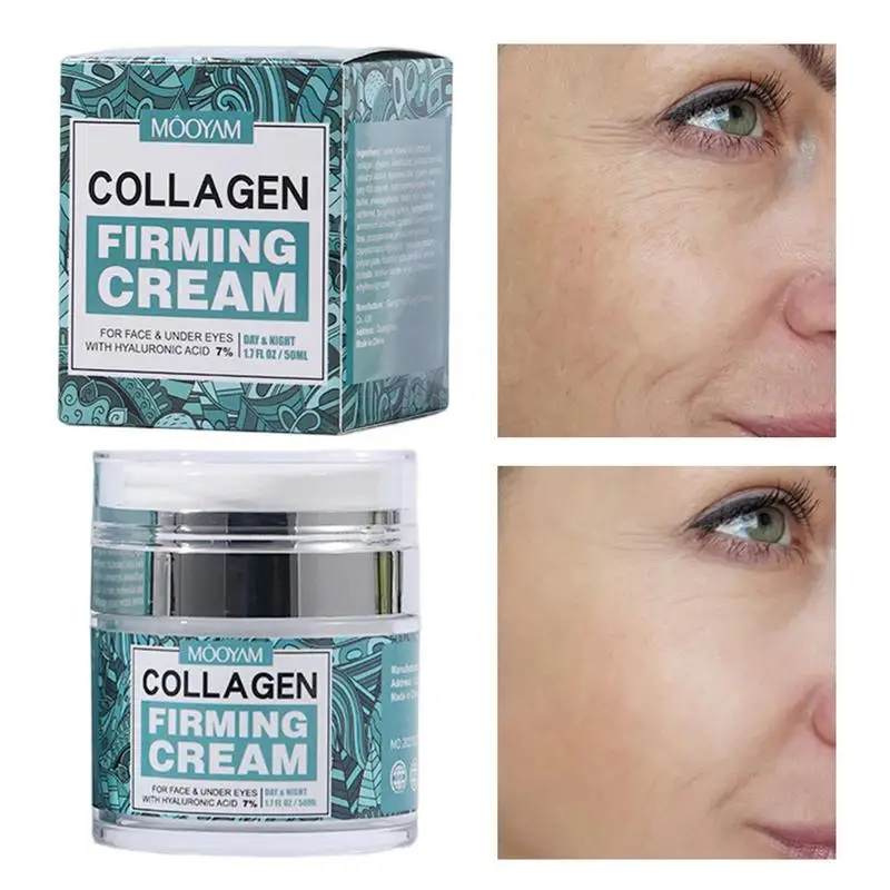 

Instant Lifting Firming Cream Collagen Wrinkle Remover Face Cream With Hyaluronic Acid Moisturizer Whitening Brighten Skin