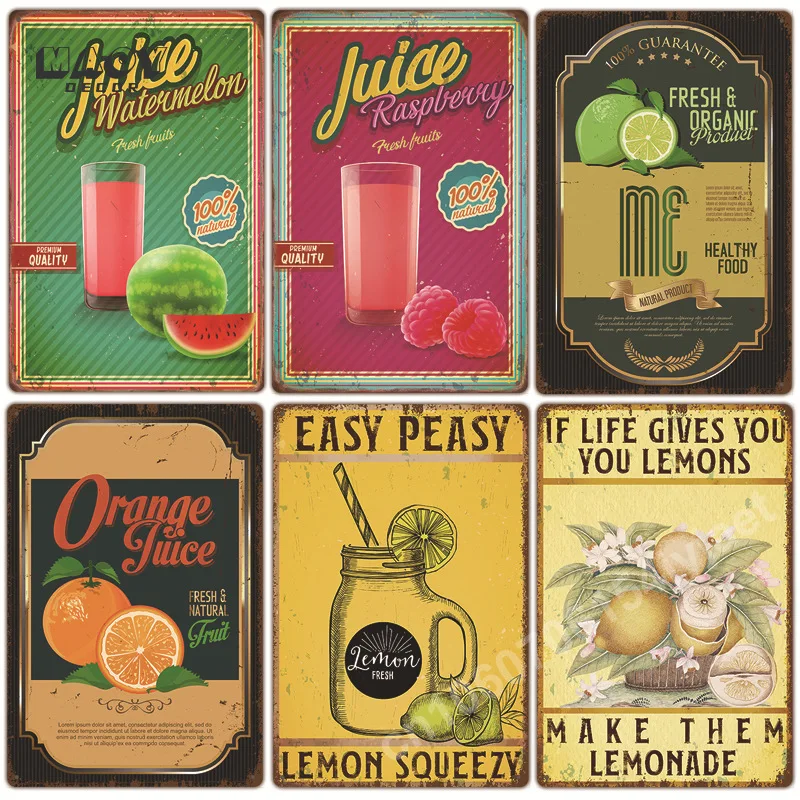 Fruit Retro Tin Metal Sign Farmers Market Menu Pub Bar Dining Rooms Festival Decoration Plaque Metal Plates Home Decor Mural
Fruit Retro Tin Metal Sign Farmers Market Menu Pub Bar Dining Rooms Festival Decoration Plaque Metal Plates Home Decor Mural