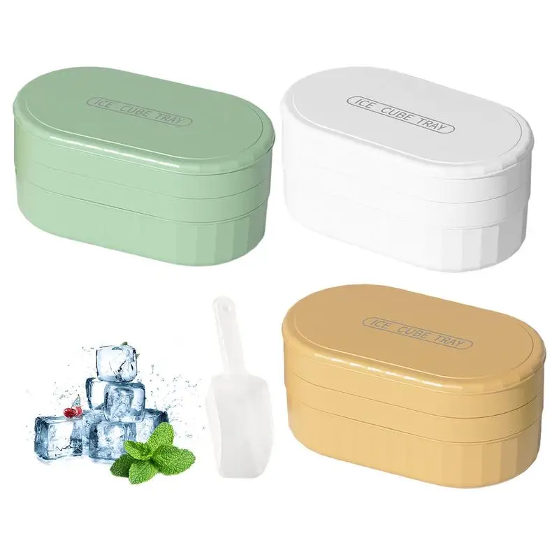 Ice Bin For Freezer With Lid Ice Cube Maker Reusable Trays Silicone Ice Cube Mold Ice Mold With Removable Lids For Whisky Cola
Ice Bin For Freezer With Lid Ice Cube Maker Reusable Trays Silicone Ice Cube Mold Ice Mold With Removable Lids For Whisky Cola